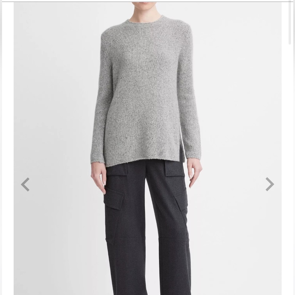 Vince Gray Crew Neck Sweater